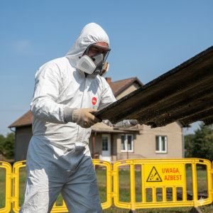 bezpieczne usuwanie azbestu