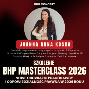 szkolenie bhp masterclass obowiązki pracodawcy bhp concept